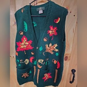 Orville size Large sweater vest.